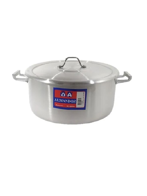 Cacerola aluminio Hotel N° 20 x 3 Lts